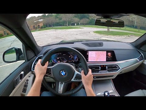 2021 BMW X5 xDrive45e - POV Towing Drive (Binaural Audio)