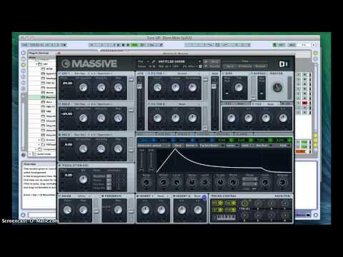 Skrillex / Knife Party / Zomboy Dubstep Synth Tutorial in Massive