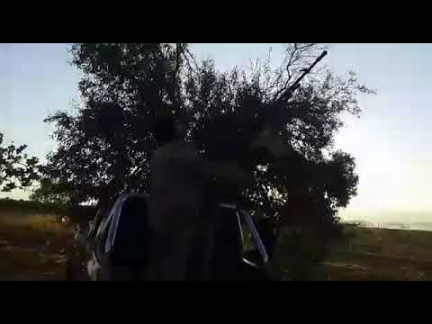 التصدي للطيران الحربي من قبل كتيبة عمر الفاروق في ريف حماة