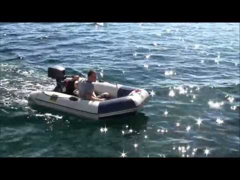 CREE MH 80 Elektroaußenborder am Zodiac in Südfrankreich Elektromotor Elektroboot