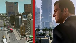 GTA 5 Trailer Re-Created in Cities: Skylines