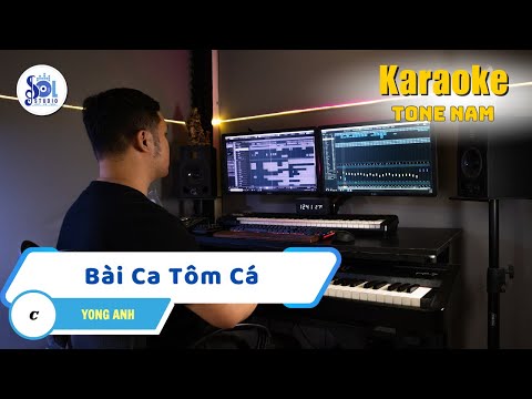 Bài Ca Tôm Cá Karaoke | Yong Anh ft. Bé Nguyễn Minh Chiến | Sol Studio
