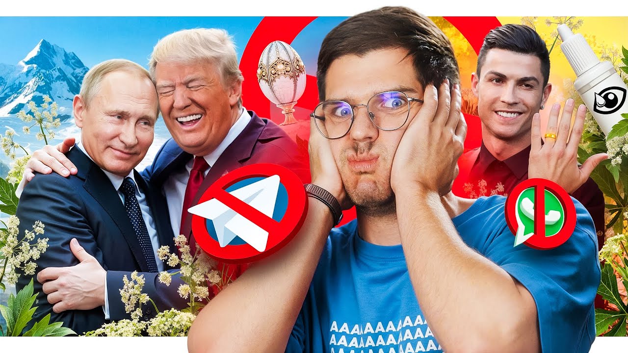 Путин летит к Трампу // Какие шансы на мир // Запрет звонков в Telegram