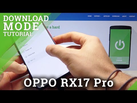 Download Mode in OPPO RX17 Pro - How to Open & Use Download Menu