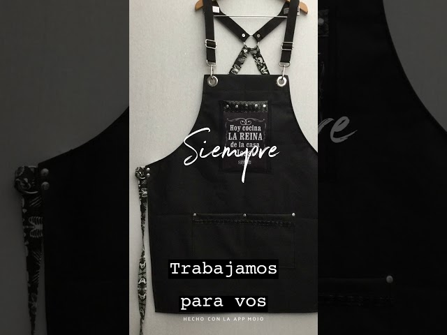 Vídeo relacionado con XNBTIM Delantal Bordado Personalizado, Unisexo Delantal Impermeable Cocina, Nombre Personalizado y 19 Opciones de Iconos, Adecuado Para CafeteríAs, Cocinas, Barbacoas, Restaurantes, BarberíAs, Etc.