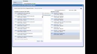 Selecting Courses in Skyward