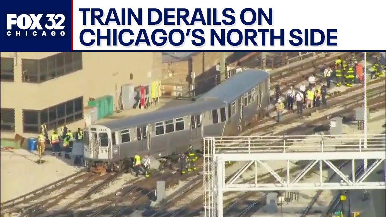 CTA Red, Yellow, Purple lines suspended after train derailment in Rogers Park