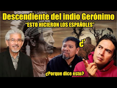 😯Esto dijo el Bisnieto del Indio Gerónimo sobre España😬mexicanos reaccionan a españa extranjeros rea