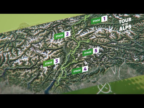 Tour of the Alps 2023 - The Route