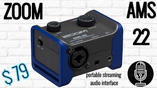Video thumbnail for ZOOM AMS-22 - Portable Streaming & Music Creation Audio Interface - UPDATE!  READ DESCRIPTION by Obscure Mics