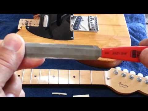Making a New Guitar Nut - Part 1 Materials and Tools