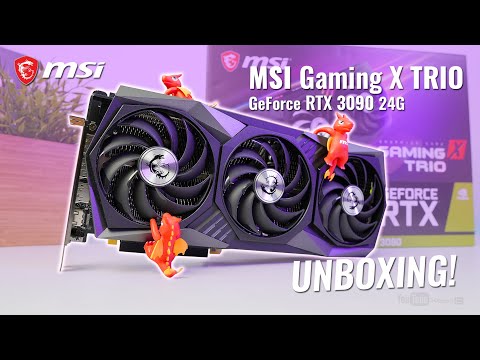VLOG: MSI Gaming X TRIO RTX 3090 24G UNBOXING & Overview [Ph]