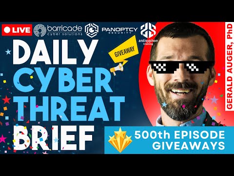 🔴 November 22's Top Cyber News NOW! - Ep 500 💥 #giveaways