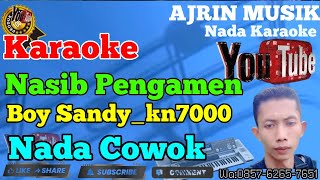 Download lagu Nasib Pengamen - Boy Shandy [Karaoke] Kn7000 - Nada Pria | Ajrin Musik mp3