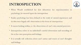 Observation in Psychology Lecture No 06/HND/1st Semester/2020-2024