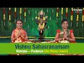 Vishnu Sahasranamam I Manojna & Pradanya ( Om Voices Junior ) I The great prayer to Lord Vishnu