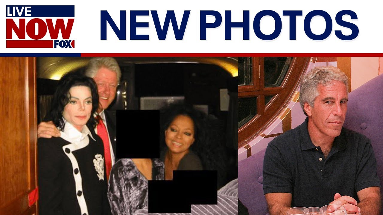 Epstein files: Newly-released photos show high-profile figures