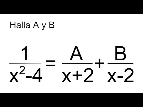 FRACCIÓN EXPRESADA COMO SUMA DE DOS FRACCIONES. Álgebra Básica
