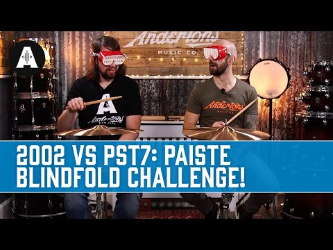 Paiste 2002 vs PST7 Blindfold Challenge!
