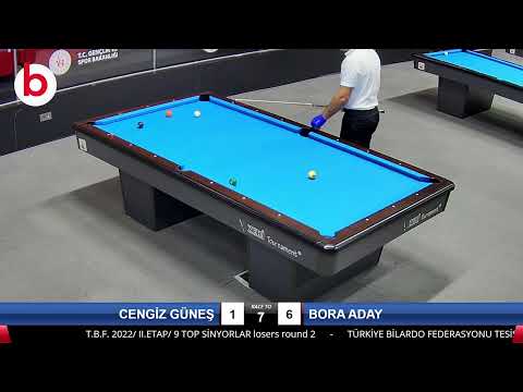 CENGİZ GÜNEŞ & BORA ADAY Bilardo Maçı - 