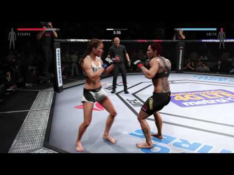 UFC 198: Cris Cyborg vs. Leslie Smith Fight Simulation