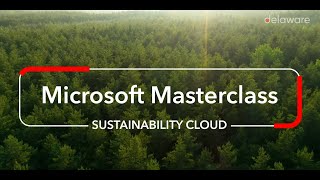 Microsoft Masterclass - Sustainability Cloud