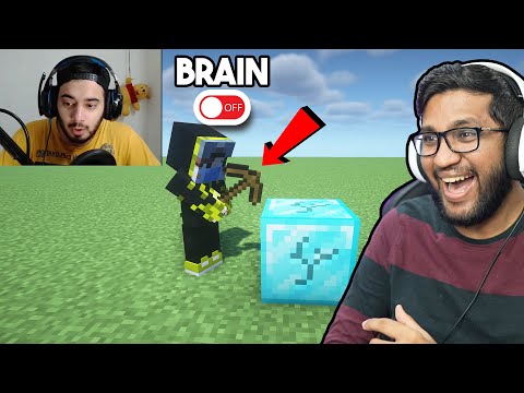 Indian Gamers Turned OFF their Brain in Minecraft Reaction 😂