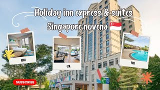 Holiday Inn Express Singapore Novena Review | Room Tour #youtubefeed #singaporev