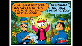 Professor Pardal e Lampadinha em O poço dos desejos | Quadrinhos Antigos Disney