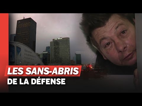 Depuis 10 ans il dort dans le parking de la Défense