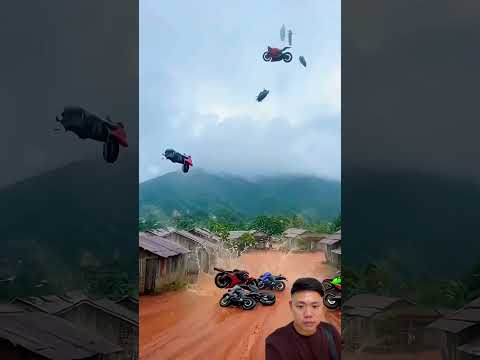 Hujan motor di luar negri⁉️