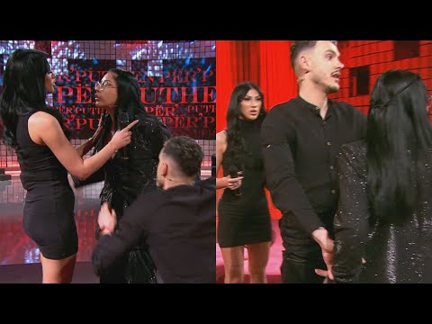 E rëndë: Briki e shtyn, Gisela tenton ta godasë, se doli me Artjonin - Ep.141 Përputhen 22/03/2023