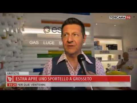 A Grosseto arriva l'Estra Store, TOSCANA TG Toscana Tv  15 06 2017