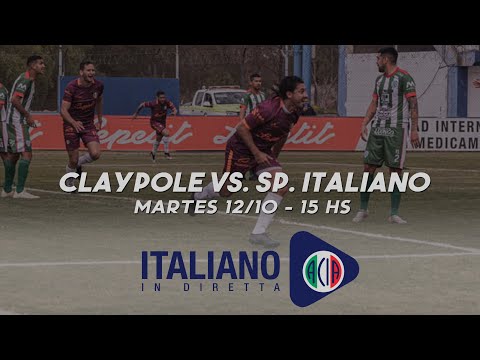 Claypole vs. Sp. Italiano en VIVO - Fecha 14 - Torneo Clausura - Primera C