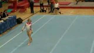 Katie Moffat - Junior Floor Final - British Championships