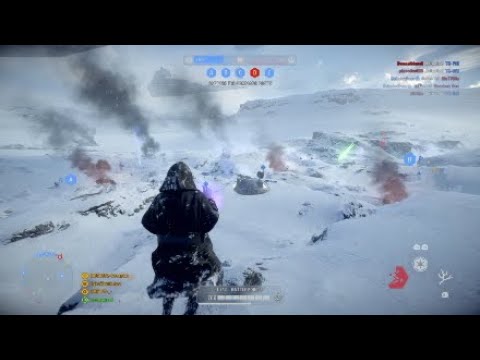 Battlefront 2 Supremacy on Hoth / Original Trilogy Supremacy mode is awesome!