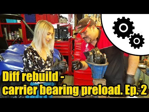 Diff rebuild - how to set carrier bearing preload Ep.2 #1024