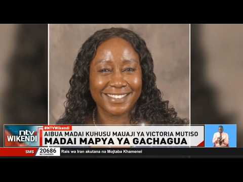 Rigathi Gachagua adai kuwa polisi wawili wanaohusishwa na mauaji ya Victoria Mutiso waliachiliwa