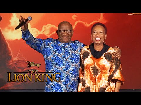 "The Circle of Life" live performance at Disney's "The Lion King" press conference
