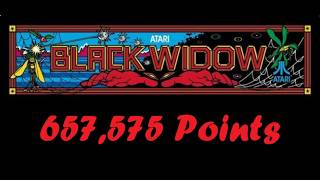 Black widow 657575 points Arcade club Blackpool 