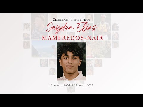 Jayden Mamfredos-Nair Burial