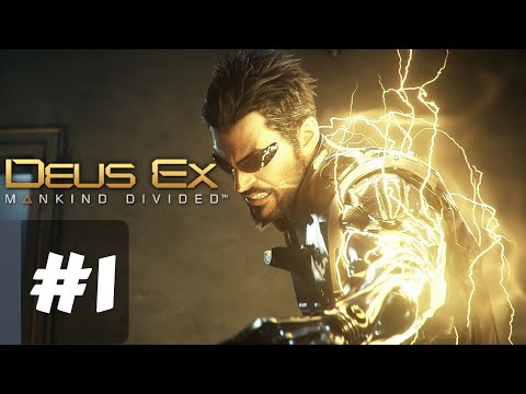 Deus Ex : Mankind Divided Gameplay Walkthrough Part 1 - DUBAI 2029