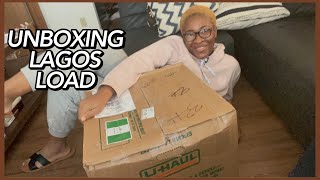 Unboxing Load from Lagos, Nigeria to USA
