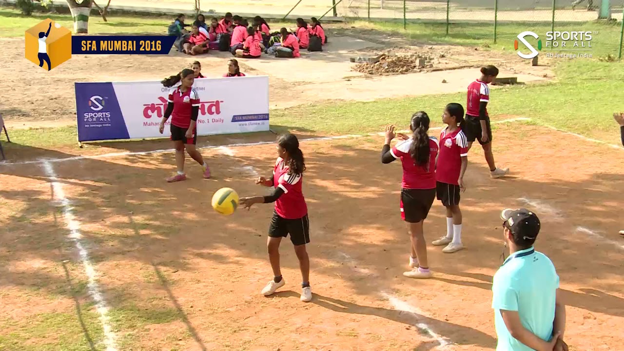 Epic Throwball Battle 🏐🔥 | Girls U 16 Final | SFA Championship Mumbai