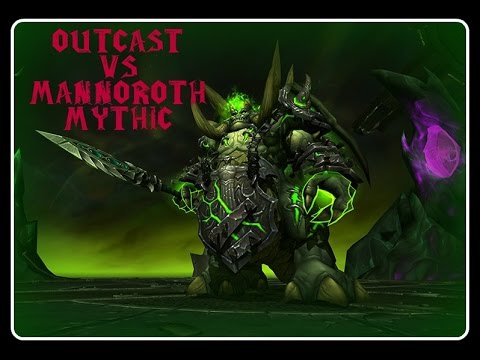 Outcast vs Mythic Mannoroth Warlock PoV