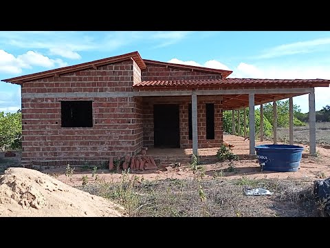 house under construction size of the rooms. 03/21/21 / I can send the drawing via zap (82)982175389