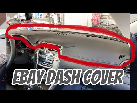 eBay Dash Cover - Is it worth the cost!?!? - 2006 Lexus IS250