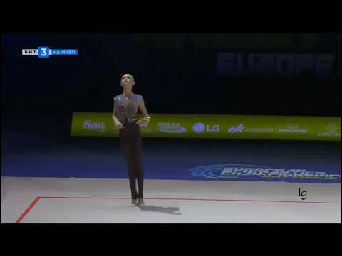 Victoria Onoprienko Clubs AA European RG Championships Baku 2019