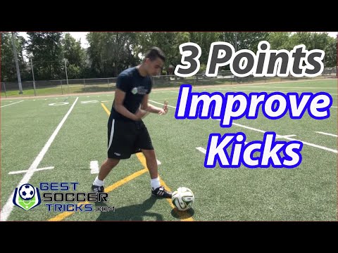 3 points to Improve Precision with your Soccer Kicks