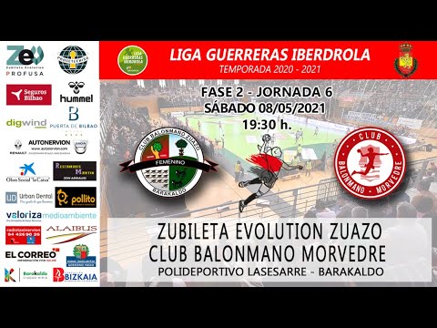 Fase 2 Jornada 6 | Zubileta Evolution Zuazo - Club Balonmano Morvedre